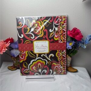 NWT Vera Bradley Puccini Pocket Folders Retired Pattern Floral Design